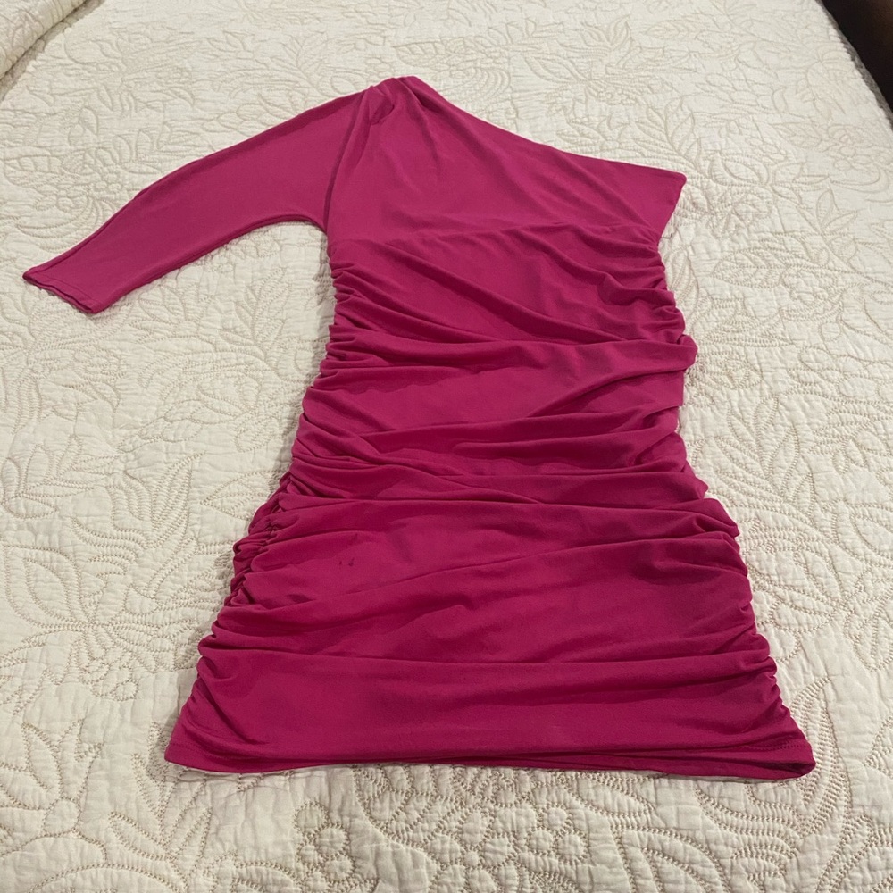 Express One Shoulder Dress